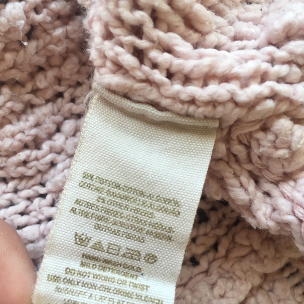 Free People | Oversized Pink Songbird Sweater - Picture 8 of 8